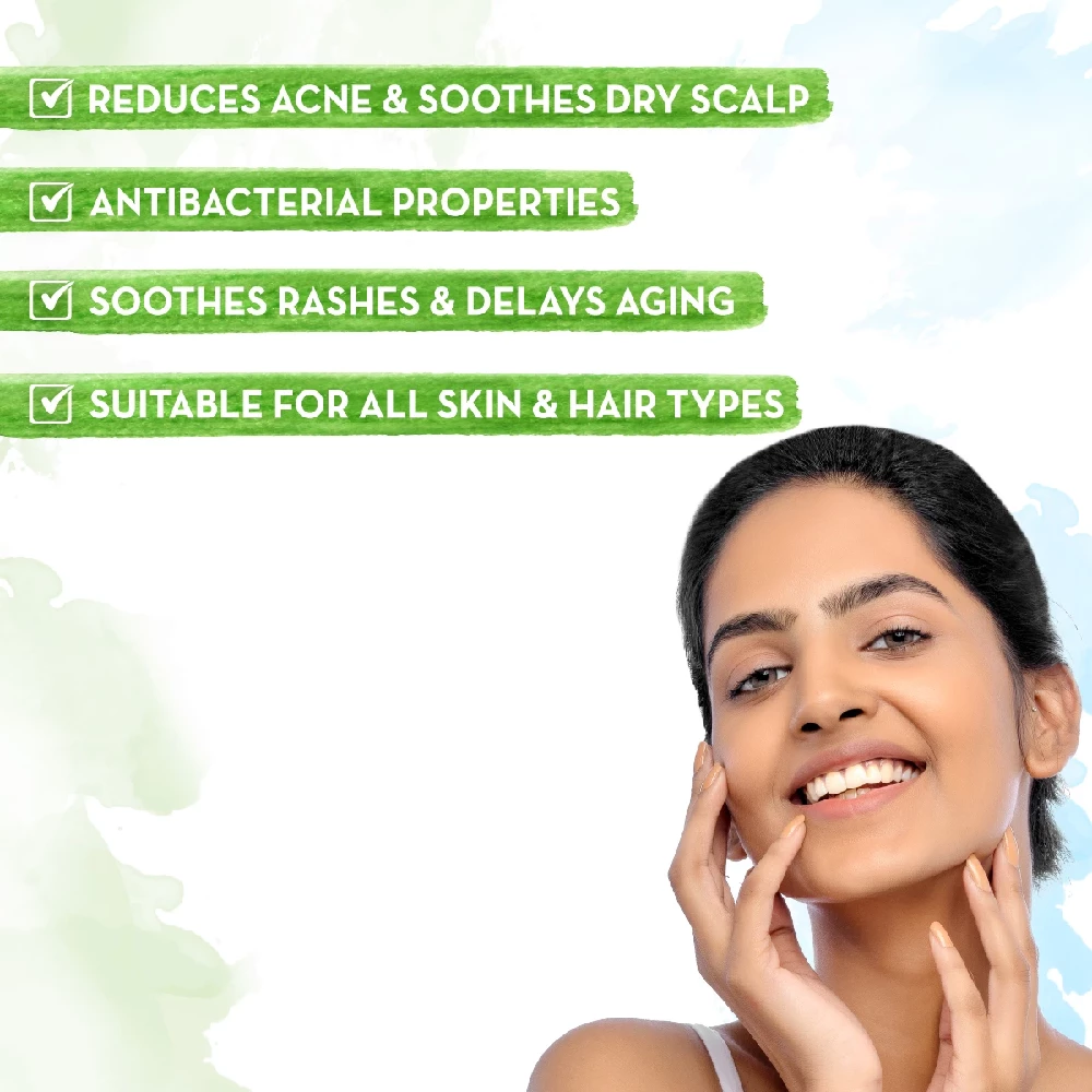 Aloe Turmeric Gel for Skin and Hair, 150 ml-2.webp